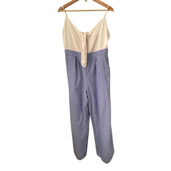 Striped Jumpsuit in Size Large - Picture 1 of 11